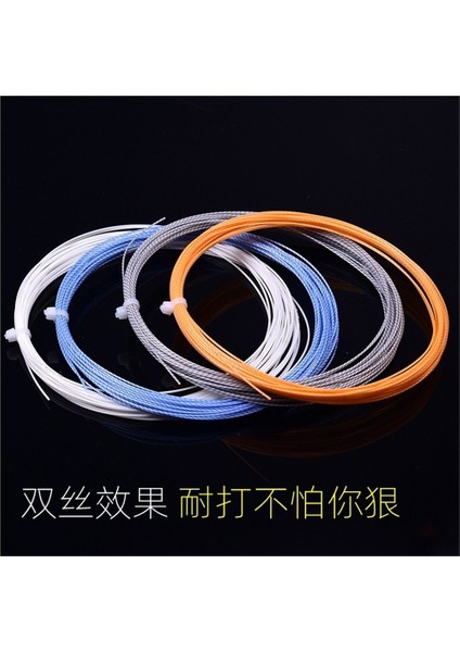 Guangyu Çelik Telli Badminton Hattı Yüksek Poundlu Eğitim Elastik Badminton Hattı Profesyonel Fiber Tel Dayanıklı Badminton Hattı (Yurt Dışından) modelleri