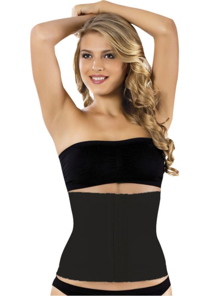 Kadın Agraflı Ayarlı Büyük Beden Siyah Bel Korse 2040 fiyatları