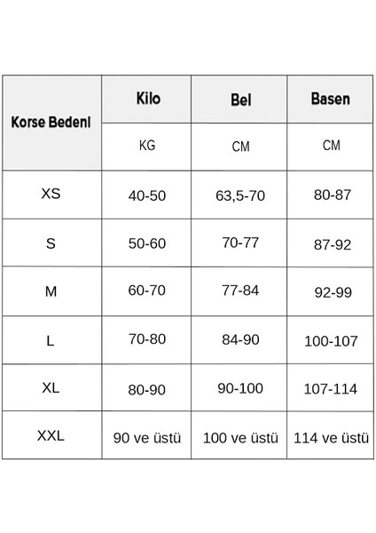 Kadın Agraflı Ayarlı Büyük Beden Siyah Bel Korse 2040 modelleri