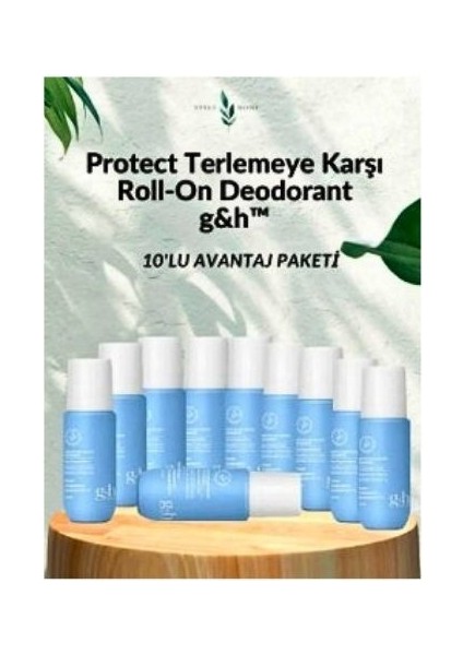 G&h Protect Terlemeye Karşı Roll-On Deodorant 10 Adet