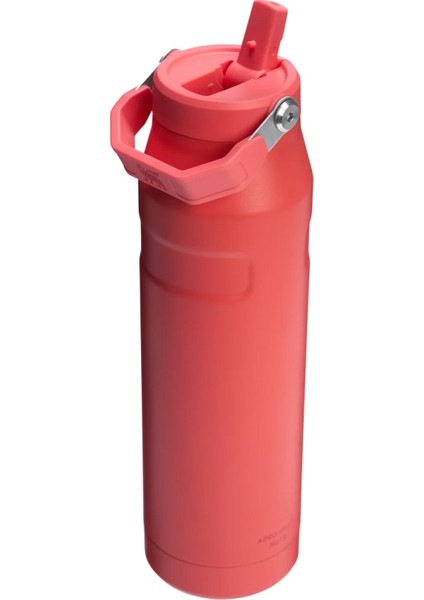The Iceflow Bottle Flip Straw 2.0 0.7 L - (24 Oz) Hot Coral fiyatları