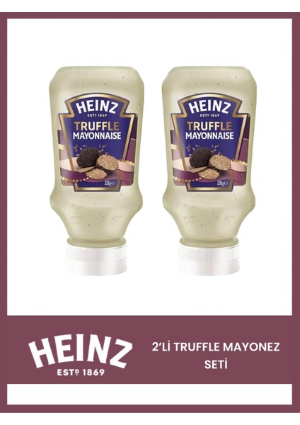 2 Adet Truffle MAYONEZ(2X220= 440GR)