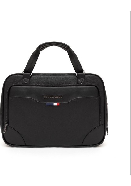 U.s. Polo Assn Çanta EVR-PLEVR22485 15.6" Deri Notebook Taşıma Çantası Siyah