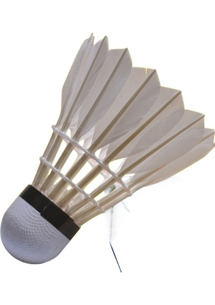 Profesyonel ve Dayanıklı Badminton Antrenman ve Yarışma Topu Kaz Tüyü Badminton 12 Uçan Istikrarlı ve Dayanıklı Badminton (Yurt Dışından)