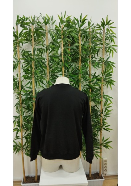 Erkek Uzun Kollu Bisiklet Yaka Boston Yazılı Iki Iplik Bluz indirimleri