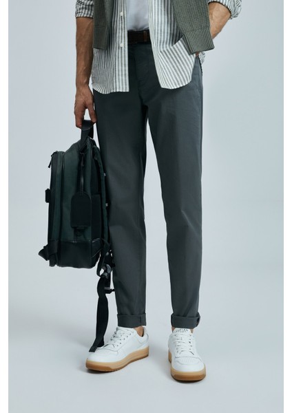 Helt Spor 5 Cep Erkek Pantolon Slim Fit Koyu Yeşil fırsatları