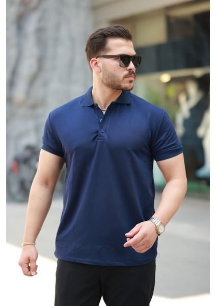 Erkek Kısa Kollu Yakalı Viskon Iki Iplik Erkek Bluz