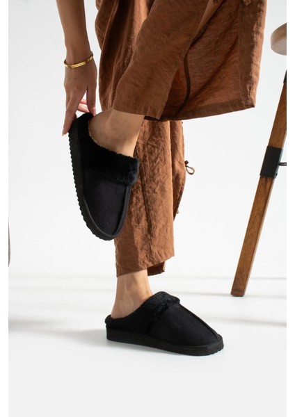 Sagu Kadın Ev Terliği Peluş Ev Terliği Ses Yapmaz Taban Sıcak Şık Kürklü Terlik fiyatları