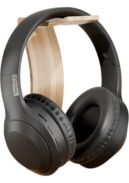 Bluetooth Kulaklık Başa Takılan Yüksek Değerli Tam Kulak E-Spor Oyun Kulaklığı Katlanabilir Kartlı Tak-Çıkar Kulaklık (Yurt Dışından)