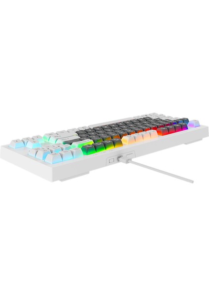 Everest Kb-98 Sılent Tkl-Mini Gri Mavi/beyaz Rainbow Q Membrane Klavye indirimleri