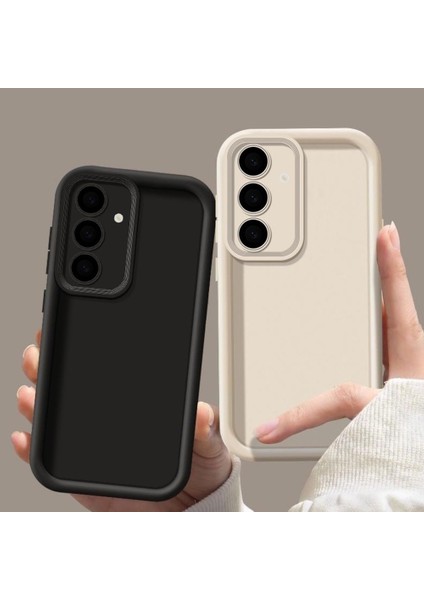 Samsung Galaxy A17 Kılıf Yumuşak Lansman Silikon Kamera Korumalı Çıkıntılı 3D Kalın Kenarlı Kapak indirimleri