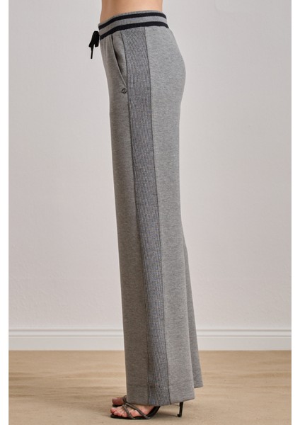 Günlük Giyim Gri Örme Eşofman Altı modelleri