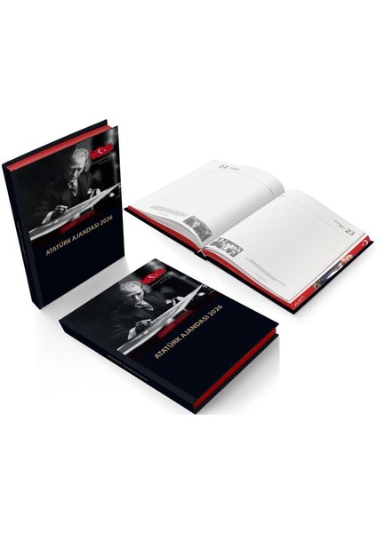 Kişiye Özel 2026 Atatürk Ciltli Ajanda ve Müzkli ve Işıklı Izmir Marşı Kar Küresi indirimleri
