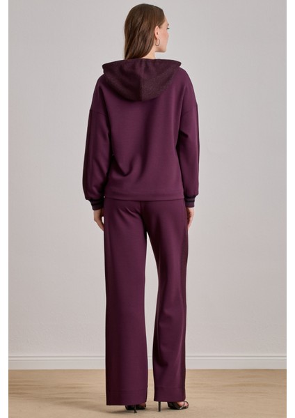 Günlük Giyim Bordo Örme Eşofman Altı fiyatları