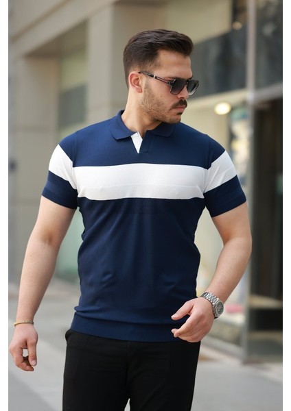 Erkek Yakalı Kısa Kollu Tişört