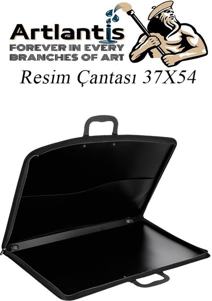 Lila Resim Çantası Fermuarlı Kulplu 37X54 cm 1 Adet Teknik Resim Dosya Çantası 35X50 cm Askılı Proje Çantası Okul Sınıf modelleri