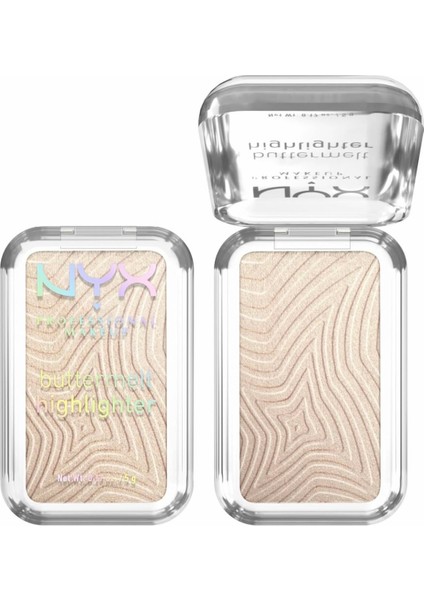 Nyx Professional Makeup Buttermelt Highlighter Kremsi Pudra Aydınlatıcı - 05 Bright & Butta