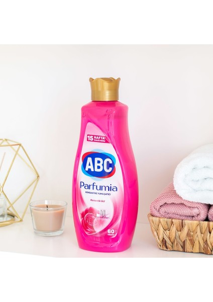Abc Konsantre Yumuşatıcı Parfumıa Romantik Gül 1440 ml