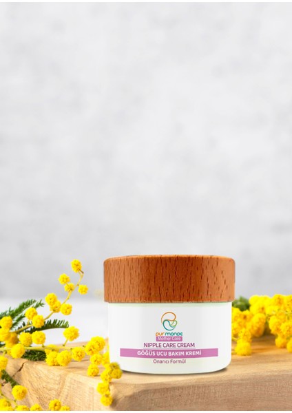 Göğüs Ucu Çatlak ve Bakım Kremi 50 ml – Kuru ve Tahriş Olmuş Ciltler İçin %100 Doğal, Organik, Dermatolojik Onaylı indirimleri