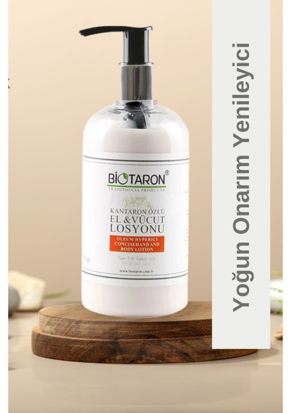 Kantaron Özlü Organik El & Vücut Losyonu - Nemlendirici ve Çatlak Giderici - 250 ml modelleri