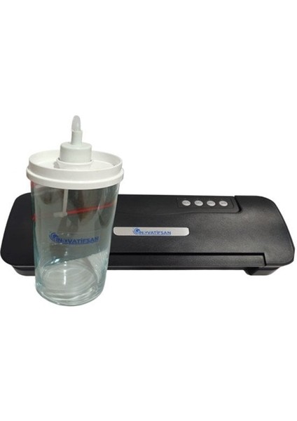 Ev Tipi Vakum Makinesi Siyah Vakumlama Haznesi