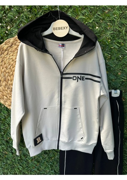 One Baskılı Kız Eşofman Takımı modelleri