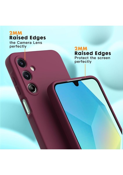 Samsung Galaxy A17 Kılıf Kamera Korumalı Renkli Yumuşak Mat Silikon + 9h Ekran Koruyucu Cam Set 2in1 fırsatları