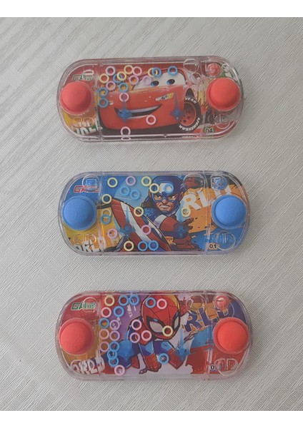 Resimli Yumuşak Tuşlu Suda Halka Geçirme Oyunu 13 cm 1 Adet fiyatları