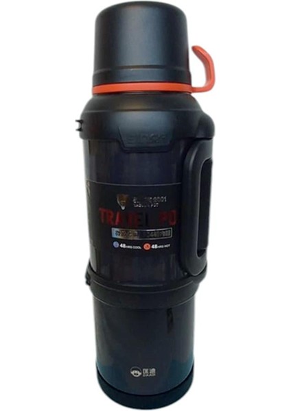 4lt Çelik Termos Kampçı Termosu Siyah modelleri