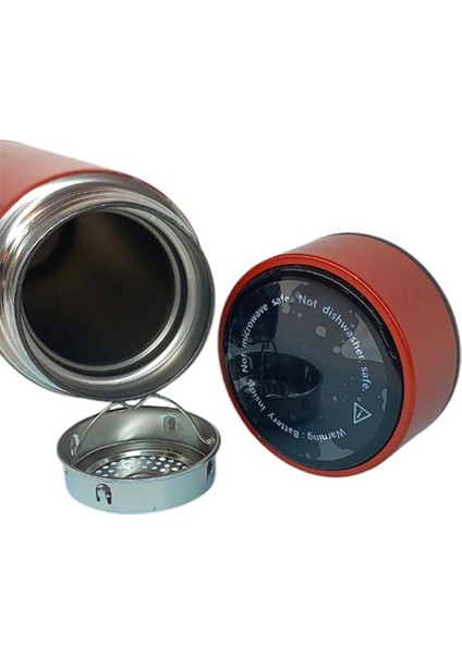 Kişiselleştirilebilir Dereceli Termos 05 Lt Kırmızı Renk indirimleri