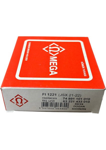 Fı 1221 Doğan Şahin Kartal Düz Motor Marş Kömür Yuvası