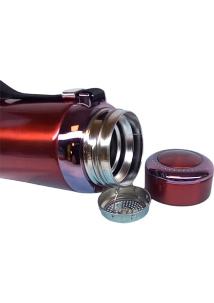 1lt Çelik Termos Kırmızı fiyatları