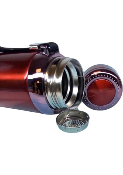 1lt Çelik Termos Kırmızı modelleri