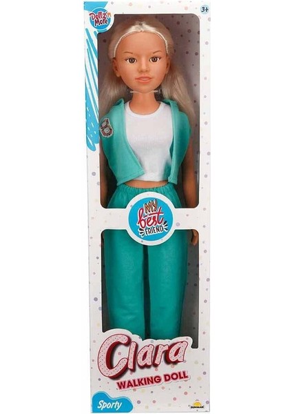 Oyuncak Yürüyüş Arkadaşım Clara Sporty Walkıng Doll 80 cm
