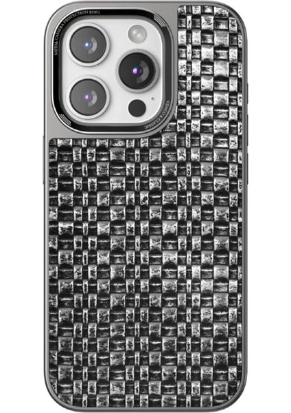 iPhone 14 Pro Brand Kapak - Gümüş