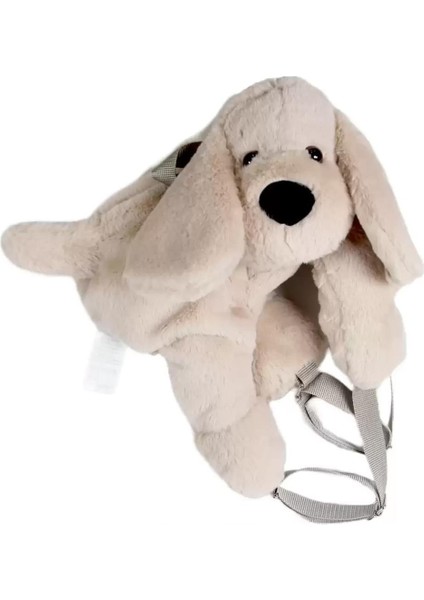 Peluş Çanta Köpek Krem 45 cm