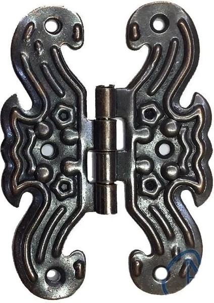 Dekoratif, Sac Kelebek Menteşe - Büyük, Eskitme, 100 Adet