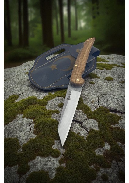 Isme Özel Kamp Uzak Doğu Seri Çakı 22 cm Outdoor Bıçak Paslanmaz Çelik Deri Kılıflı indirimleri