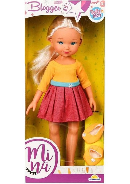 Oyuncak Mina Blogger Bebek 35 cm