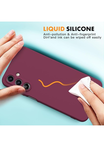 Samsung Galaxy A17 Kılıf Kamera Korumalı Renkli Yumuşak Mat Silikon + 9h Ekran Koruyucu Cam Set 2in1 indirimleri