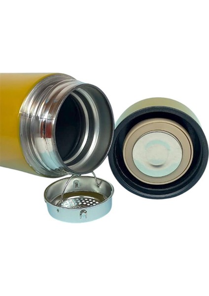Kişiselleştirilebilir Dereceli Termos 05 Lt Sarı Renk indirimleri