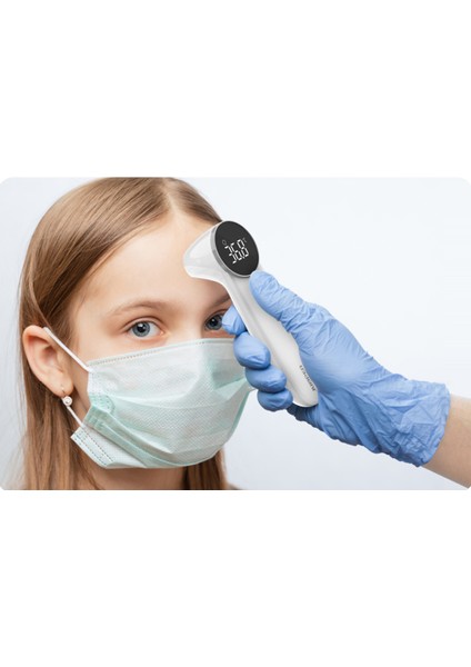 JPD-FR301 Temassız Çok Fonksiyonlu Ateş Ölçer – Ergonomik Tasarım, Hassas ve Hızlı Uzaktan Ölçüm fırsatları