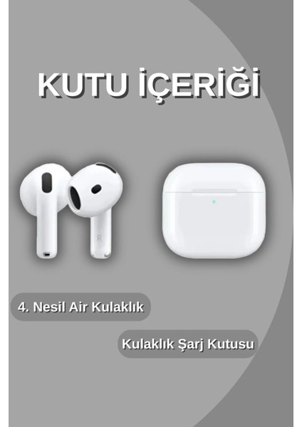 4.nesil Ios Android Uyumlu Kablosuz Bluetooth Anc Kulaklık Bluetooth Sürüm 5.3 modelleri