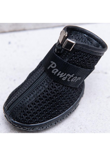 Siyah Airmesh Fileli Hava Alabilen Köpek Ayakkabısı-Köpek Patiği indirimleri