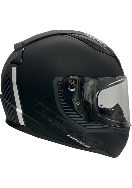 Rapıd 2 Extra Kapalı Kask Mat Siyah-Gri fırsatları