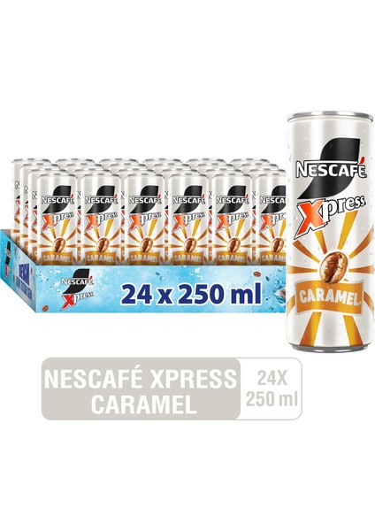 Xpress Caramel Soğuk Kahve 250ML X24