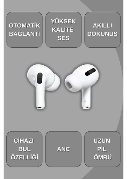 Air Pro Ios Android Uyumlu Kablosuz Bluetooth Kulaklık modelleri
