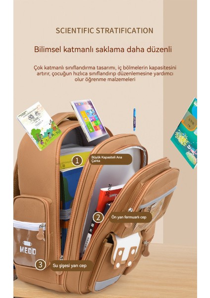 / Kapasiteli Ilkokul Öğrencisi Okul Çantası (Yurt Dışından) fiyatları