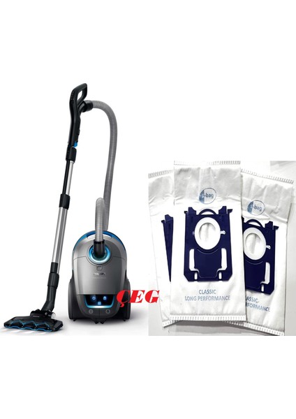 FC8955/09 Performer Ultimate Aaa Enerji Smart Allergy Süpürge Torbası Çeg