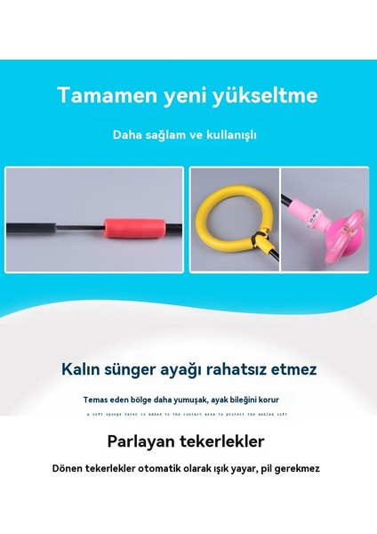 Çocuk Tek Ayaklı Katlanır Çocuk Flaş Zıplama Topu Oyuncakları (Yurt Dışından) modelleri